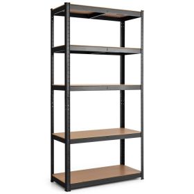Adjust 30 x60 Inch 5 Level Garage Tool Shelf Storage