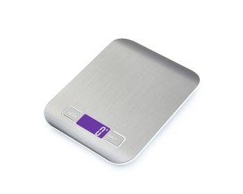 Digital Kitchen Scale 1 Piece, Rechargeable Without Battery Stainless Steel Kitchen Scale, 10kg/1g High Precision And Quick Reaction, For Household Fo