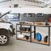 Adjust 30 x60 Inch 5 Level Garage Tool Shelf Storage