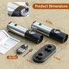 Electric Salt and Pepper Grinder Rechargeable Charging Base Automatic Salt Mill LED Indicator
