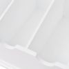 Cutlery Tray MDF White Baroque Style