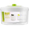 Salad Spinner Fruit Vegetable Washer Lettuce Drainer Hand Cranking Vegetable Dryer with Lid for Home Kitchen Fruit Vegetable Washing