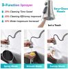 APPASO Pull Down Kitchen Faucet with Sprayer Brushed Nickel - Single Handle 1 Hole High Arc Pull Out Kitchen Sink Faucets, 175BN