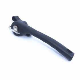 1pc Plastic Safety Bottle Opener Can Opener Cut Easy Grip; Manual Opener Knife For Cans Lid; Kitchen Tool (Color: BLACK)