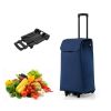 Household Commercial Foldable Multi-Usage Heavy-Duty Utility Grocery Cart